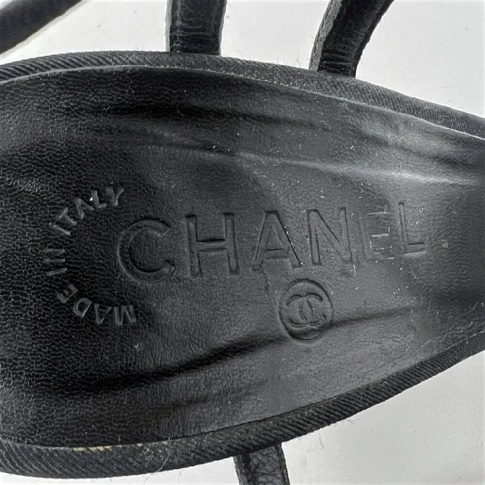 CHANEL authentic black